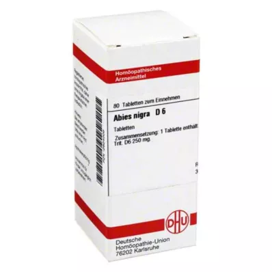 ABIES NIGRA D 6 tableta, 80 kom ABIES NIGRA D 6 tableta, 80 kom