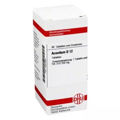 ACONITUM D 12 tableta, 80 kom