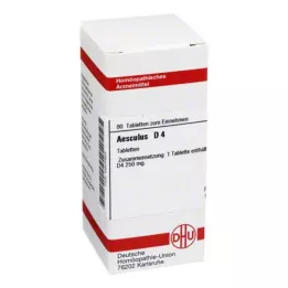 AESCULUS D 4 tablete, 80 kom