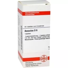 AESCULUS D 6 tableta, 80 kom