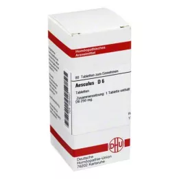 AESCULUS D 6 tableta, 80 kom