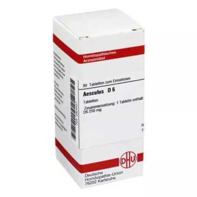 AESCULUS D 6 tableta, 80 kom AESCULUS D 6 tableta, 80 kom