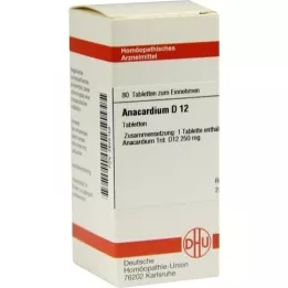 ANACARDIUM D 12 tableta, 80 kom