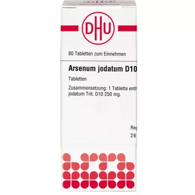 ARSENUM JODATUM D 10 tableta, 80 kom