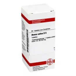 AVENA SATIVA D 6 tableta, 80 kom