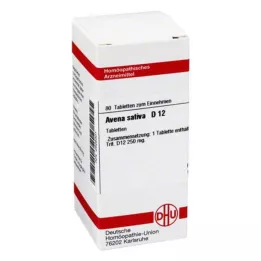 AVENA SATIVA D 12 tableta, 80 kom