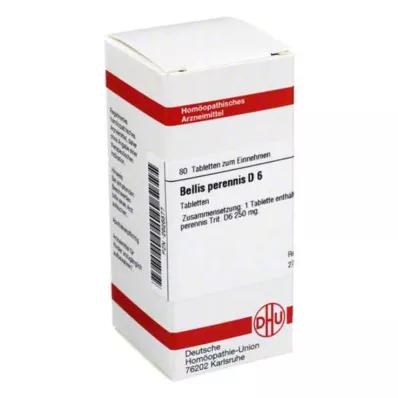 BELLIS PERENNIS D 6 tableta, 80 kom BELLIS PERENNIS D 6 tableta, 80 kom