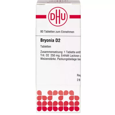 BRYONIA D 2 tablete, 80 kom