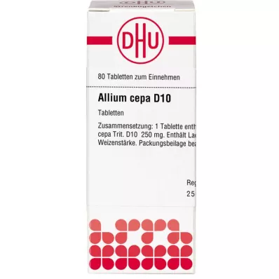 ALLIUM CEPA D 10 tableta, 80 kom