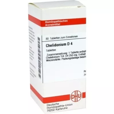 CHELIDONIUM D 4 tablete, 80 kom