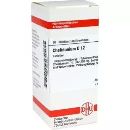 CHELIDONIUM D 12 tableta, 80 kom