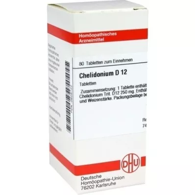 CHELIDONIUM D 12 tableta, 80 kom
