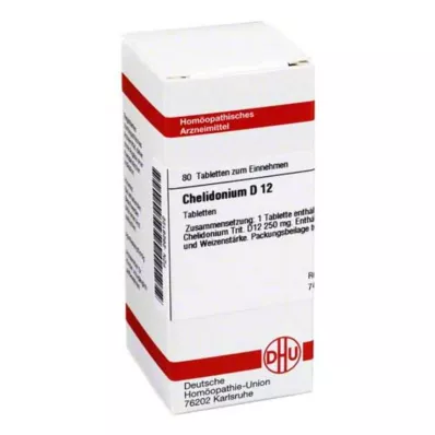 CHELIDONIUM D 12 tableta, 80 kom
