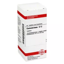 CHOLESTERINUM D 12 tableta, 80 kom