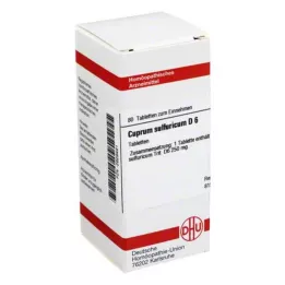 CUPRUM SULFURICUM D 6 tableta, 80 kom