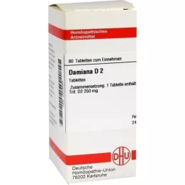 DAMIANA D 2 tablete, 80 kom