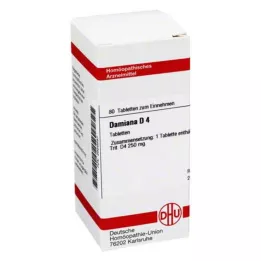 DAMIANA D 4 tablete, 80 kom