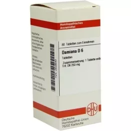 DAMIANA D 6 tableta, 80 kom