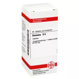 DAMIANA D 6 tableta, 80 kom