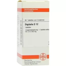 DIGITALIS D 12 tableta, 80 kom