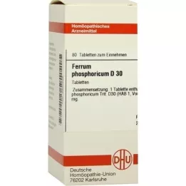 FERRUM PHOSPHORICUM D 30 tableta, 80 kom