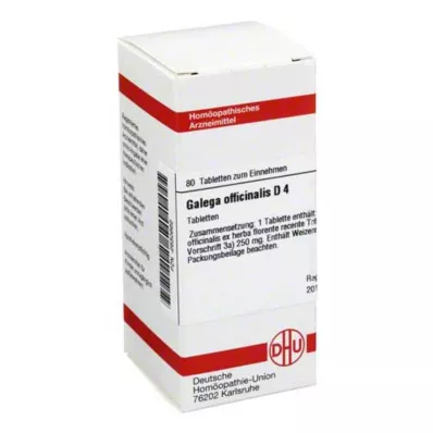 GALEGA officinalis D 4 tablete, 80 kom