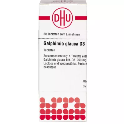 GALPHIMIA GLAUCA D 3 tablete, 80 kom