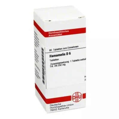 HAMAMELIS D 6 tableta, 80 kom HAMAMELIS D 6 tableta, 80 kom