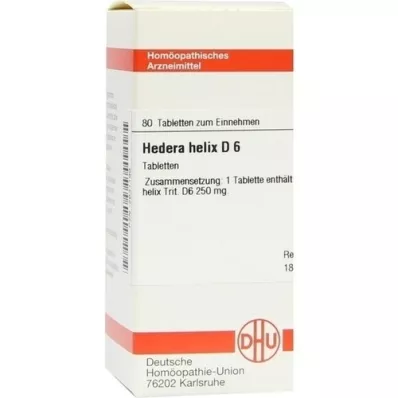 HEDERA HELIX D 6 tableta, 80 kom