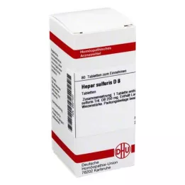 HEPAR SULFURIS D 8 tableta, 80 kom