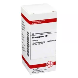 HYOSCYAMUS D 4 tablete, 80 kom