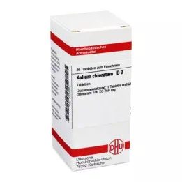 KALIUM CHLORATUM D 3 tablete, 80 kom