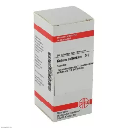 KALIUM SULFURICUM D 6 tableta, 80 kom