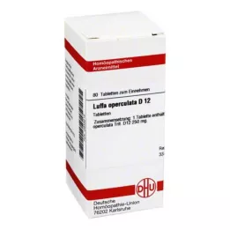 LUFFA OPERCULATA D 12 tableta, 80 kom