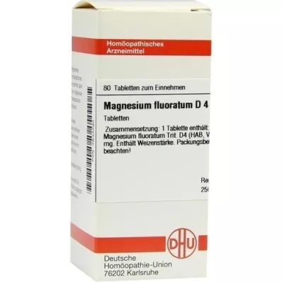 MAGNESIUM FLUORATUM D 4 tablete, 80 kom