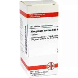 MANGANUM ACETICUM D 4 tablete, 80 kom