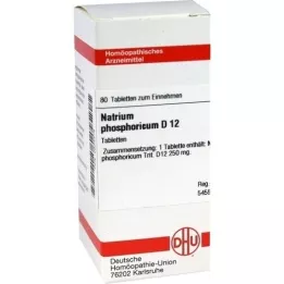 NATRIUM PHOSPHORICUM D 12 tableta, 80 kom