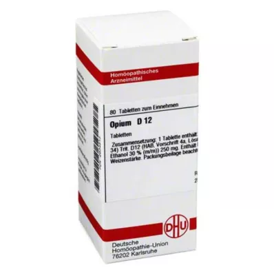 OPIUM D 12 tableta, 80 kom