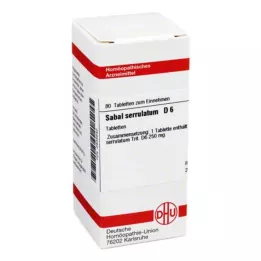 SABAL SERRULATUM D 6 tableta, 80 kom