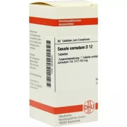 SECALE CORNUTUM D 12 tableta, 80 kom