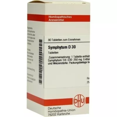 SYMPHYTUM D 30 tableta, 80 kom