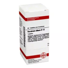 VERATRUM ALBUM D 12 tableta, 80 kom