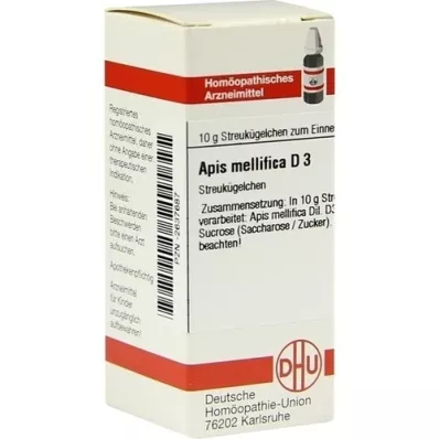 APIS MELLIFICA D 3 globule, 10 g