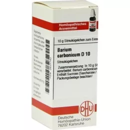 BARIUM CARBONICUM D 10 globula, 10 g