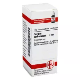 BARIUM CARBONICUM D 10 globula, 10 g