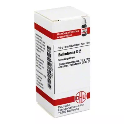 BELLADONNA D 2 globule, 10 g BELLADONNA D 2 globule, 10 g