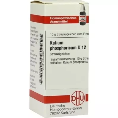 KALIUM PHOSPHORICUM D 12 globula, 10 g