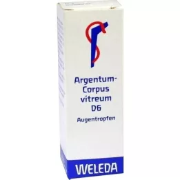 ARGENTUM CORPUS Vitreum D 6 kapi za oči, 10 ml