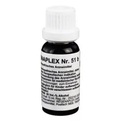 REGENAPLEX No.51 b kapi, 15 ml REGENAPLEX No.51 b kapi, 15 ml