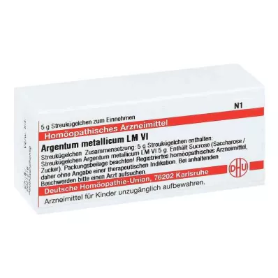 ARGENTUM METALLICUM LM VI Globule, 5 g